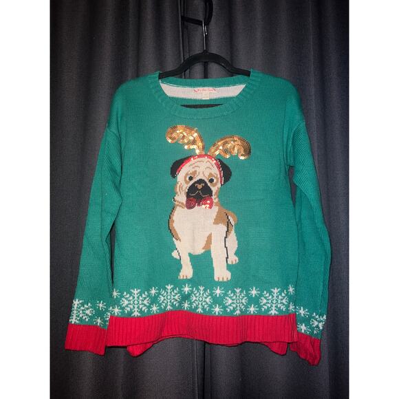 Ugly Christmas Sweater Xmas Size Small Dog - Picture 1 of 3
